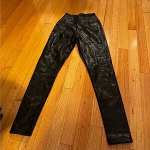 BP Black Faux Leather Leggings
